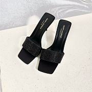 kitlife YSL Lucky Sandal Black 8.5cm - 1