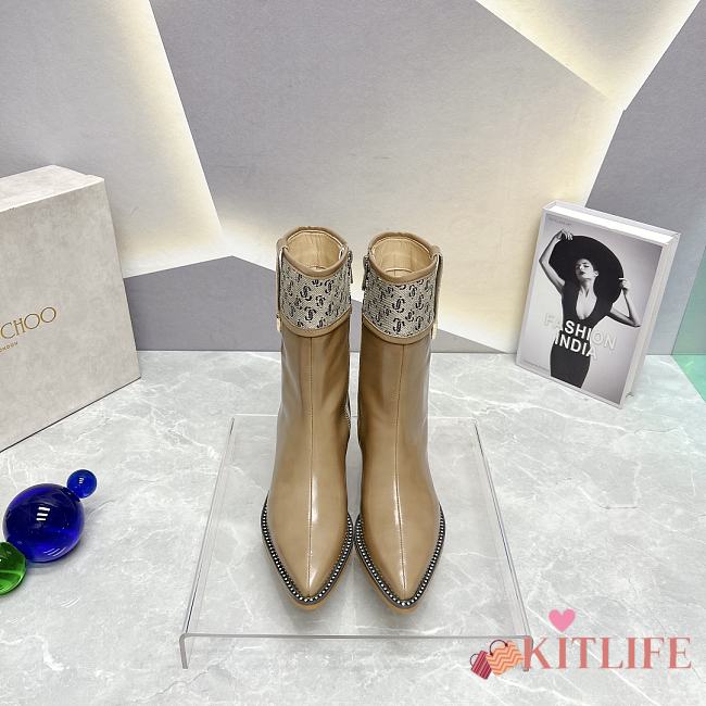 kitlife JimmyChoo Boots Beige - 1