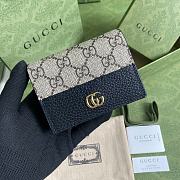 kitlife Gucci Marmont Card Case Black - 658610 - 11x9x3 cm - 1