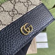 kitlife Gucci Marmont Card Case Black - 658610 - 11x9x3 cm - 4