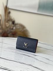 kitlife Louis Vuitton Capucines Compact Wallet black M62157 - 13.5x9.5x1.5 cm - 1