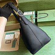 kitlife Gucci Jackie shoulder bag black leather - 28x31x23 cm - 4