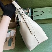 kitlife Gucci Jackie shoulder bag White leather - 28x31x23 cm - 6