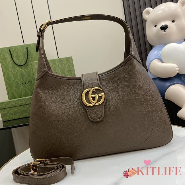 kitlife GUCCI Medium Aphrodite Bag In Brown - 39x38x2cm - 1
