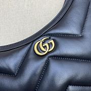 kitlife Gucci Black GG Marmont Matelasse Leather Shoulder Bag - 26x17x4 cm - 2