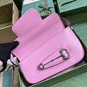 kitlife Gucci Horsebit 1995 pink bag - 17x26x8 cm - 3