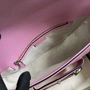 kitlife Gucci Horsebit 1995 pink bag - 17x26x8 cm - 5