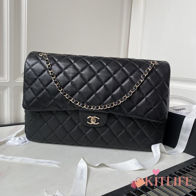 kitlife Chanel Flap bag Black - 27×38×12cm - 1