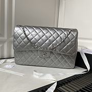 kitlife Chanel Flap bag silver - 27×38×12cm - 1