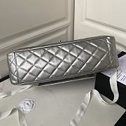 kitlife Chanel Flap bag silver - 27×38×12cm - 2