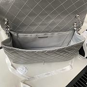 kitlife Chanel Flap bag silver - 27×38×12cm - 4
