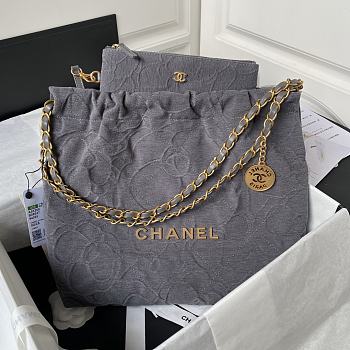 kitlife Chanel22 Tote bag gray - 35cm