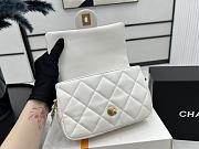 kitlife Chanel Classic White bag - 21x12x7cm - 6