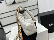 kitlife Chanel Classic White bag - 21x12x7cm - 5