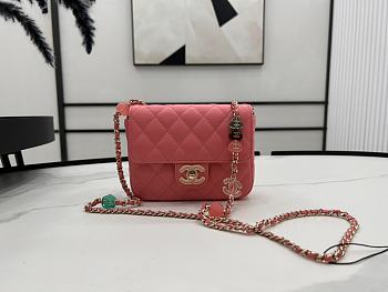 kitlife Chanel Mini bag pink - 12.5×16×4.5cm