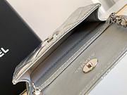 kitlife Chanel star Silver bag - 12x9x3cm - 4