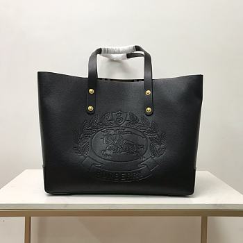 kitlife Burberry tote bag Black - 35x29x12cm