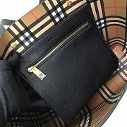 kitlife Burberry tote bag Black - 35x29x12cm - 3