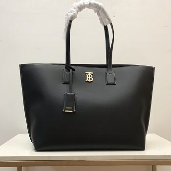 kitlife Burberry tote bag Black - 34x14x28cm