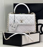 kitlife Chanel Trendy CC White bag - 25cm - 1