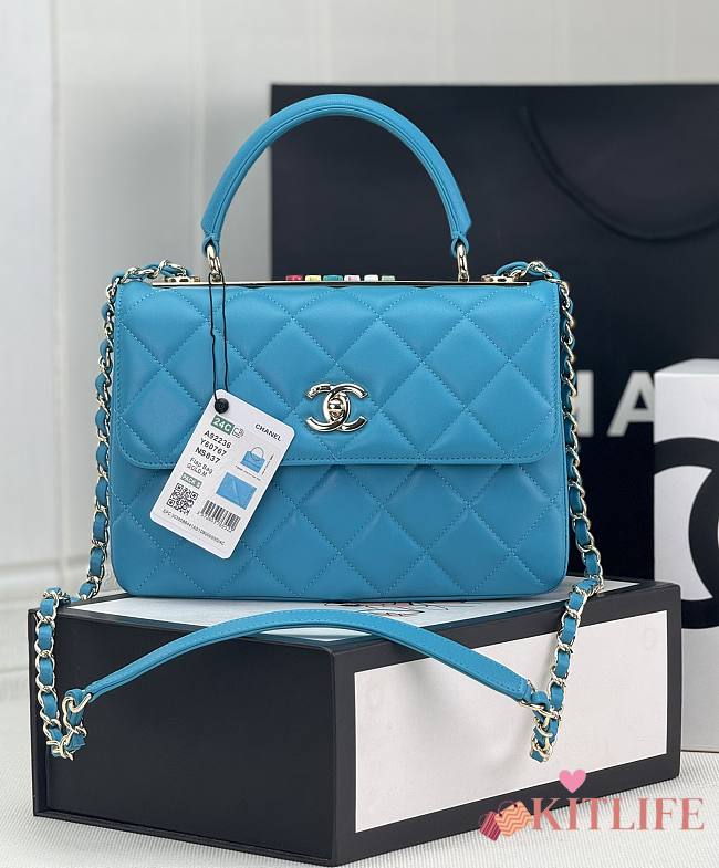 kitlife Chanel Trendy CC Blue bag - 25cm - 1