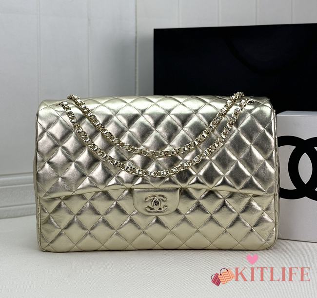 kitlife Chanel Flap bag Gold - 27×38×12cm - 1