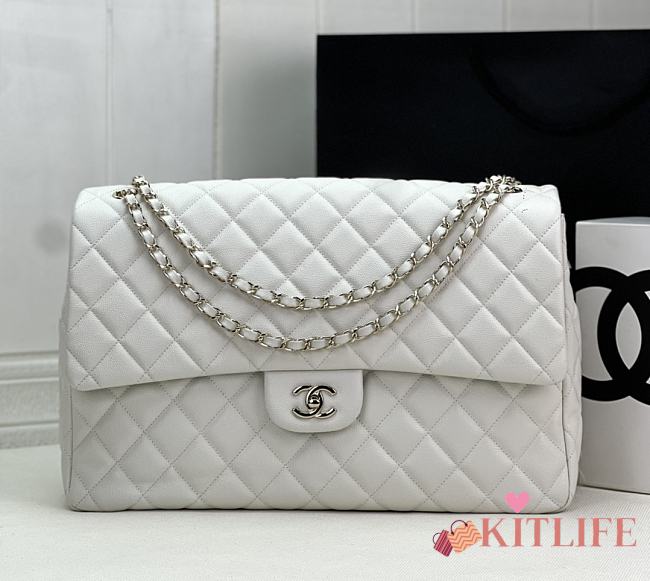 kitlife Chanel Flap bag White - 27×38×12cm - 1