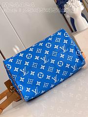 kitlife Louis Vuitton Keepall Bandoulière 25 blue bag - 25x15x15cm - 5