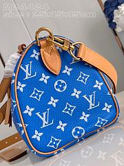 kitlife Louis Vuitton Keepall Bandoulière 25 blue bag - 25x15x15cm - 3