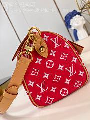 kitlife Louis Vuitton Keepall Bandoulière 25 red bag - 25x15x15cm - 6