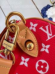 kitlife Louis Vuitton Keepall Bandoulière 25 red bag - 25x15x15cm - 5