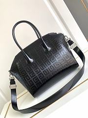 kitlife GIVENCHY Antigona Monogram Top-handle Bag In Black - 28cm - 1