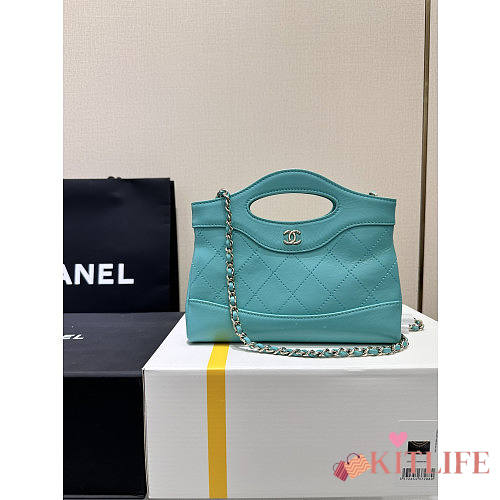 kitlife Chanel Nano 31 Bag blue -20.5x17.5x4cm - 1