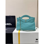 kitlife Chanel Nano 31 Bag blue -20.5x17.5x4cm - 2