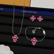 Kitlife One Set louis vuitton (Bracelet+necklace+earring) - 1