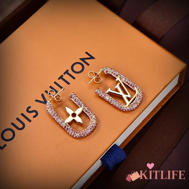 Kitlife Louis Vuitton Chain Earrings  - 1