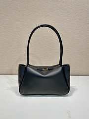 Kitlife Prada leather handback black - 28x18x11cm - 5