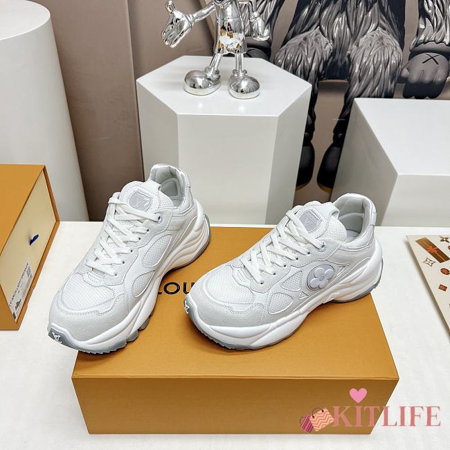 kitlife Louis Vuitton Flower Patterns Monogram sneaker white - 1