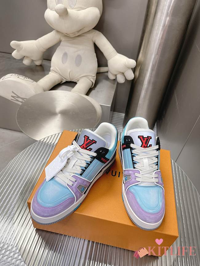 kitlife Louis Vuitton sneaker Trainer blue - 1