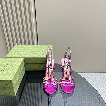 Kitlife Gucci 105 mm heels Violet