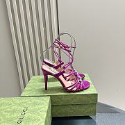 Kitlife Gucci 105 mm heels Violet - 2