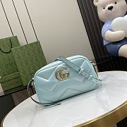 kitlife Gucci Marmont Bag Blue -13x24x7cm - 1