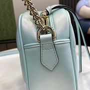 kitlife Gucci Marmont Bag Blue -13x24x7cm - 3