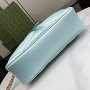 kitlife Gucci Marmont Bag Blue -13x24x7cm - 2