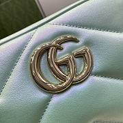 kitlife Gucci Marmont Bag Green -13X24X7cm - 4