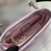 kitlife Gucci Marmont Bag Pink -10x16.5x4.5cm - 4