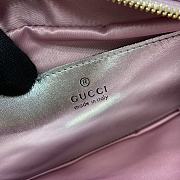 kitlife Gucci Marmont Bag Pink -13X24X7cm - 2