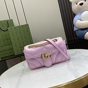 kitlife Gucci Marmont Bag Pink -14x23x6cm  - 1