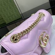 kitlife Gucci Marmont Bag Pink -14x23x6cm  - 6