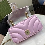 kitlife Gucci Marmont Bag Pink -14x23x6cm  - 5